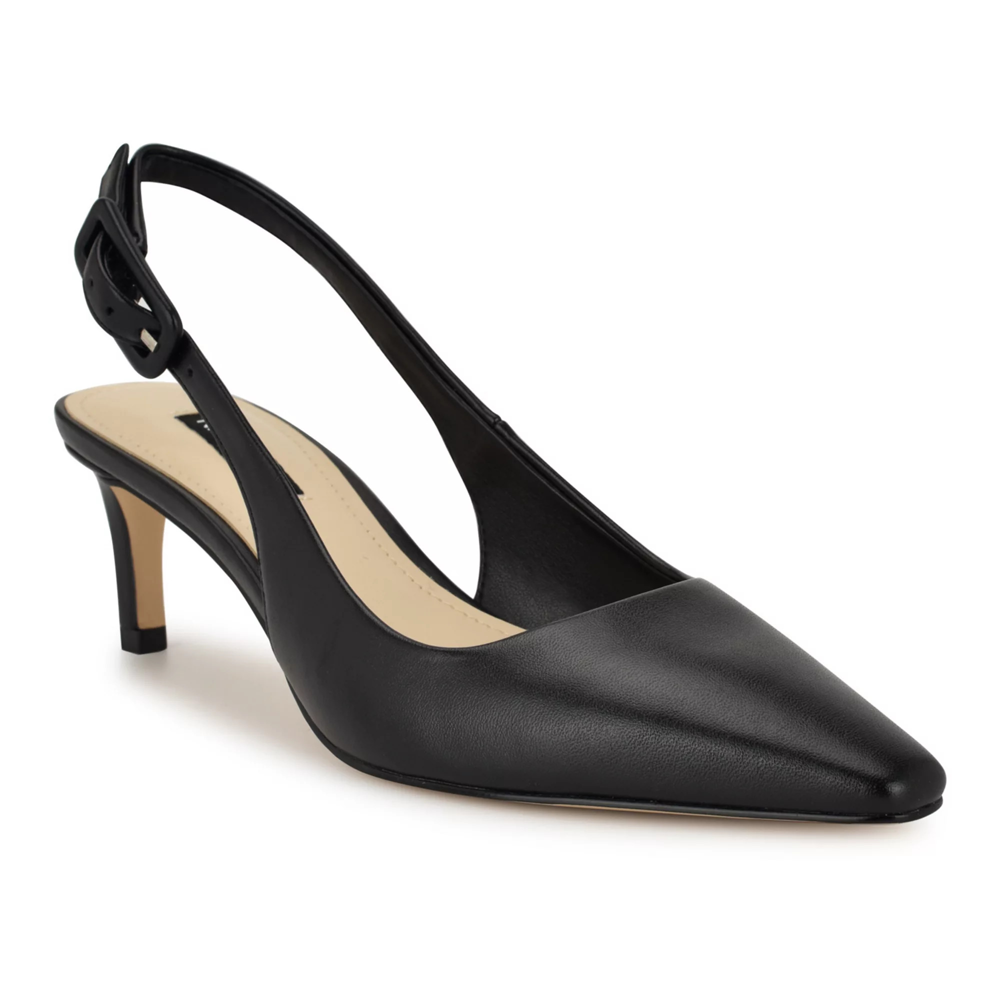 Nine West Yurri Women's Kitten Heel Dress Slingback Pumps | Kohl's