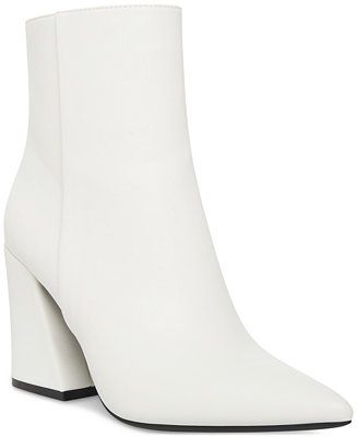 Madden Girl Cody Flared-Heel Dress Booties & Reviews - Booties - Shoes - Macy's | Macys (US)