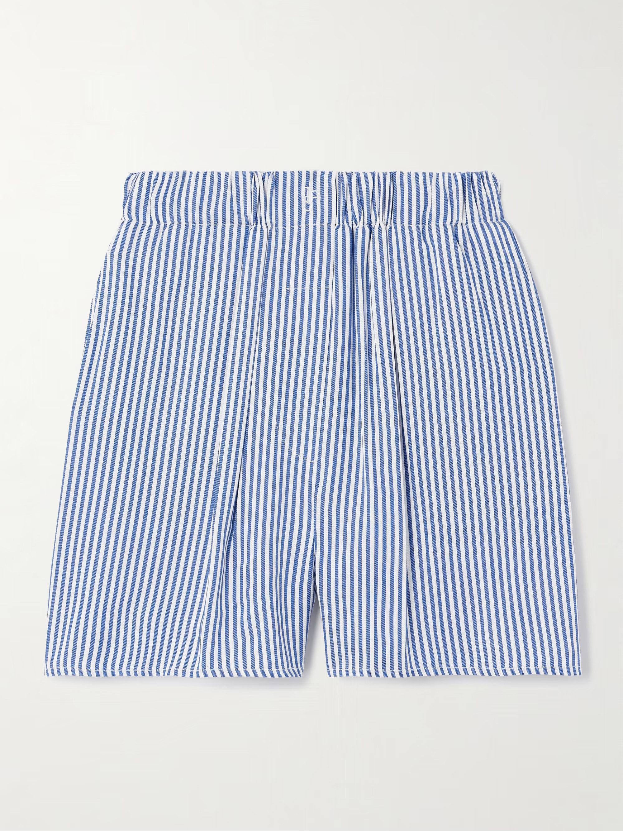 Lui striped twill shorts | NET-A-PORTER (UK & EU)