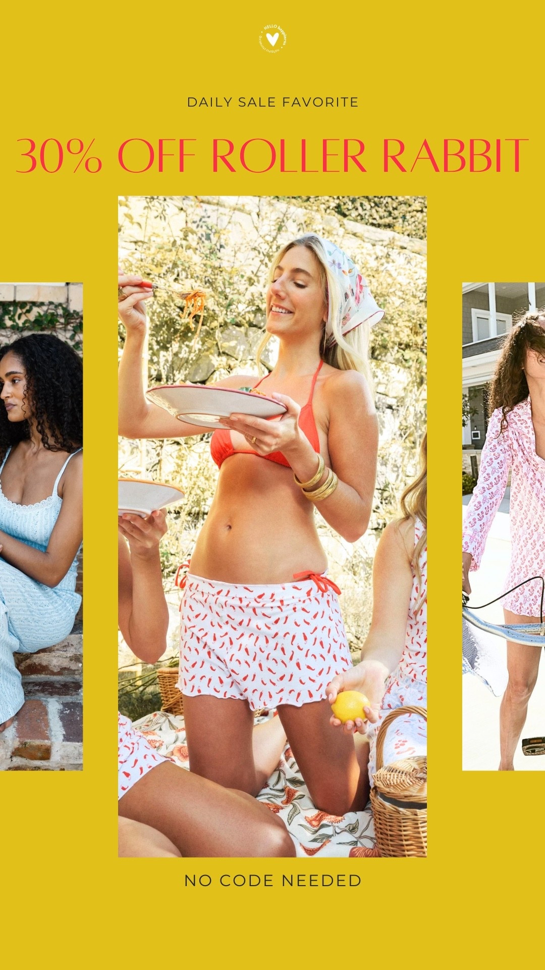 Vacation vibes, but make it on sale. 🌺🐚 30% off Roller Rabbit with no code needed! If you've been eyeing their colorful pajamas, swim, or resort wear, now's the time to grab your favorites. ☀️✨

#LTKootd #LTKSeasonal #LTKSaleAlert
