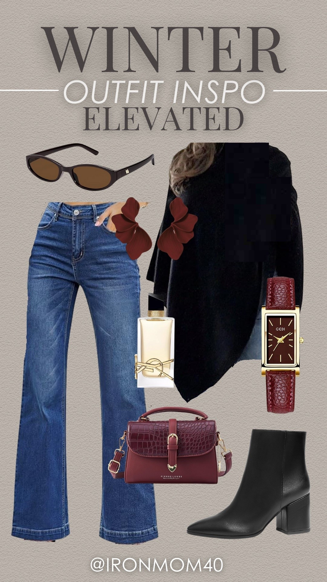 Stylish winter outfit inspiration! These jeans and watch look amazing together. Perfect for a chic and cozy look.

#LTKSeasonal #LTKMidsize #LTKOver40