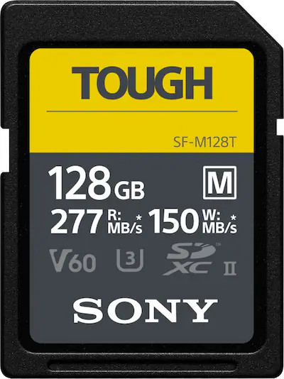 Sony - TOUGH M Series - 128GB SDXC UHS-II Memory Card | Best Buy U.S.