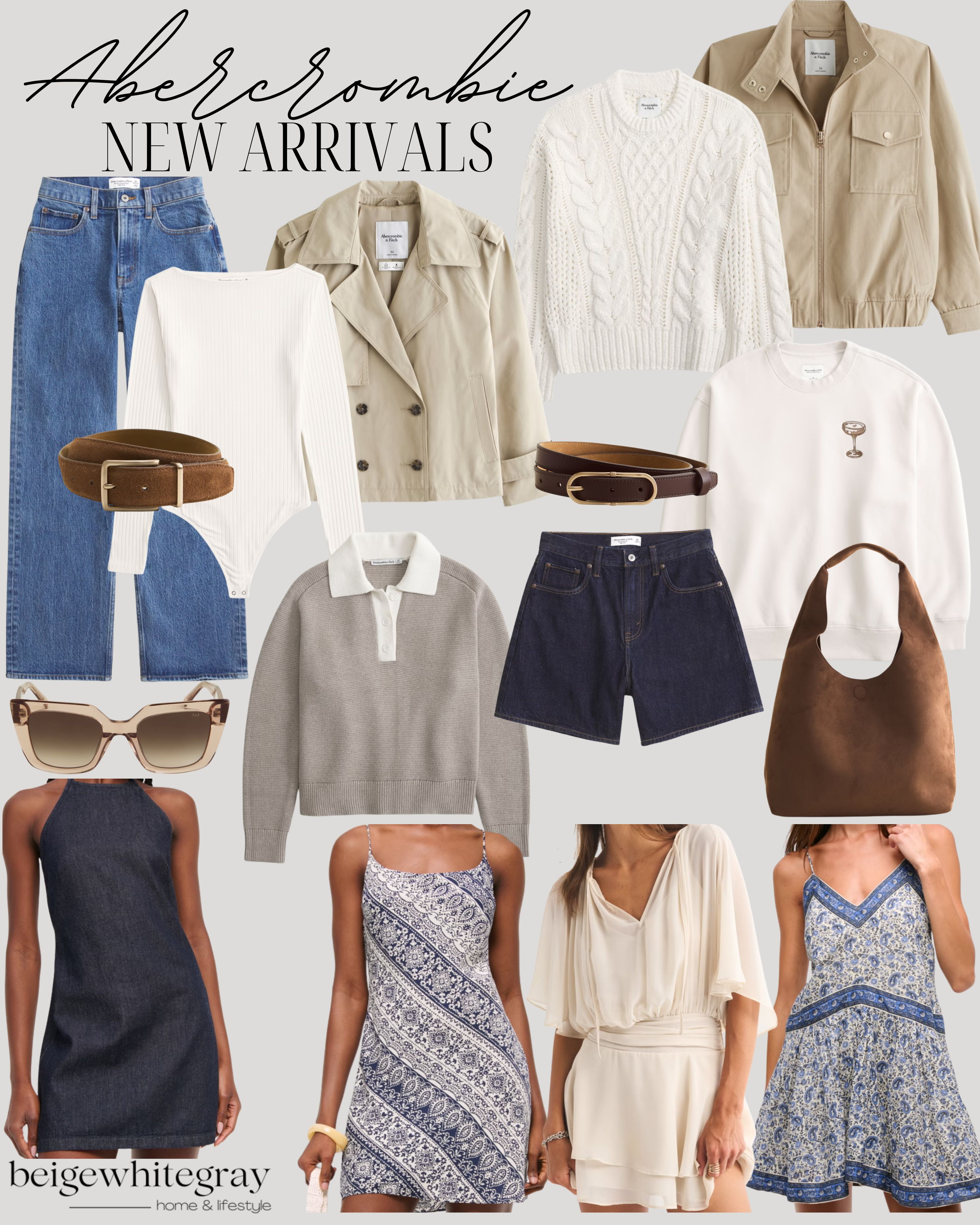 New Fall Arrivals from Abercrombie!
Abercrombie Fall / Abercrombie Denim /  Knit Sweaters / Midi Dresses with Boots / Linen Blazers / Denim Jackets / Neutral Cardigans  / Button-Up Shirts / Layered Tank Tops / Ankle Booties / High-Waisted Jeans / Utility Jackets / Ribbed Knit Tops / Lightweight Trench Coats / Cotton Turtlenecks / Neutral Jumpsuits / Leather Crossbody Bags / Felt Hats / Wide-Leg Trousers / Knit Midi Skirts / Oversized Flannel Shirts / Neutral Loafers / Slip Dresses with Layers / Lightweight Scarves / Earth-Tone Accessories / Transitional Matching Sets / Sheer Sweaters / Ballet Flats / Brown Handbags / Woven Belts / Neutral Mules / Gold Jewelry / Oversized Sweaters / Fall Accessories /  

 

#LTKSeasonal #LTKStyleTip