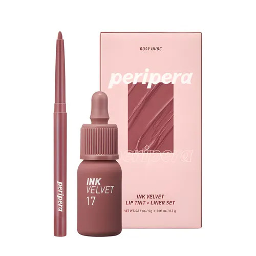 peripera - Ink Velvet + Lip Liner Set - 2 Colors | YesStyle Global