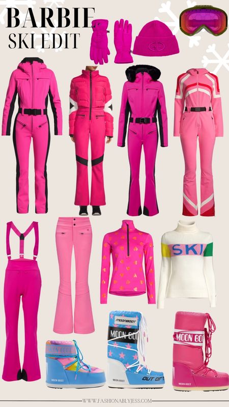 Love the Barbie ski outfits! Cutest ski pants, jackets, and onesies now available in PINK!! 🎀💕

#LTKover40 #LTKstyletip #LTKfitness