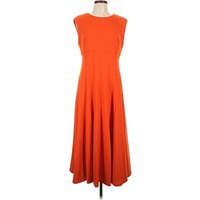 Calvin Klein Casual Dress: Orange Dresses - Size 12 | ThredUp (US)