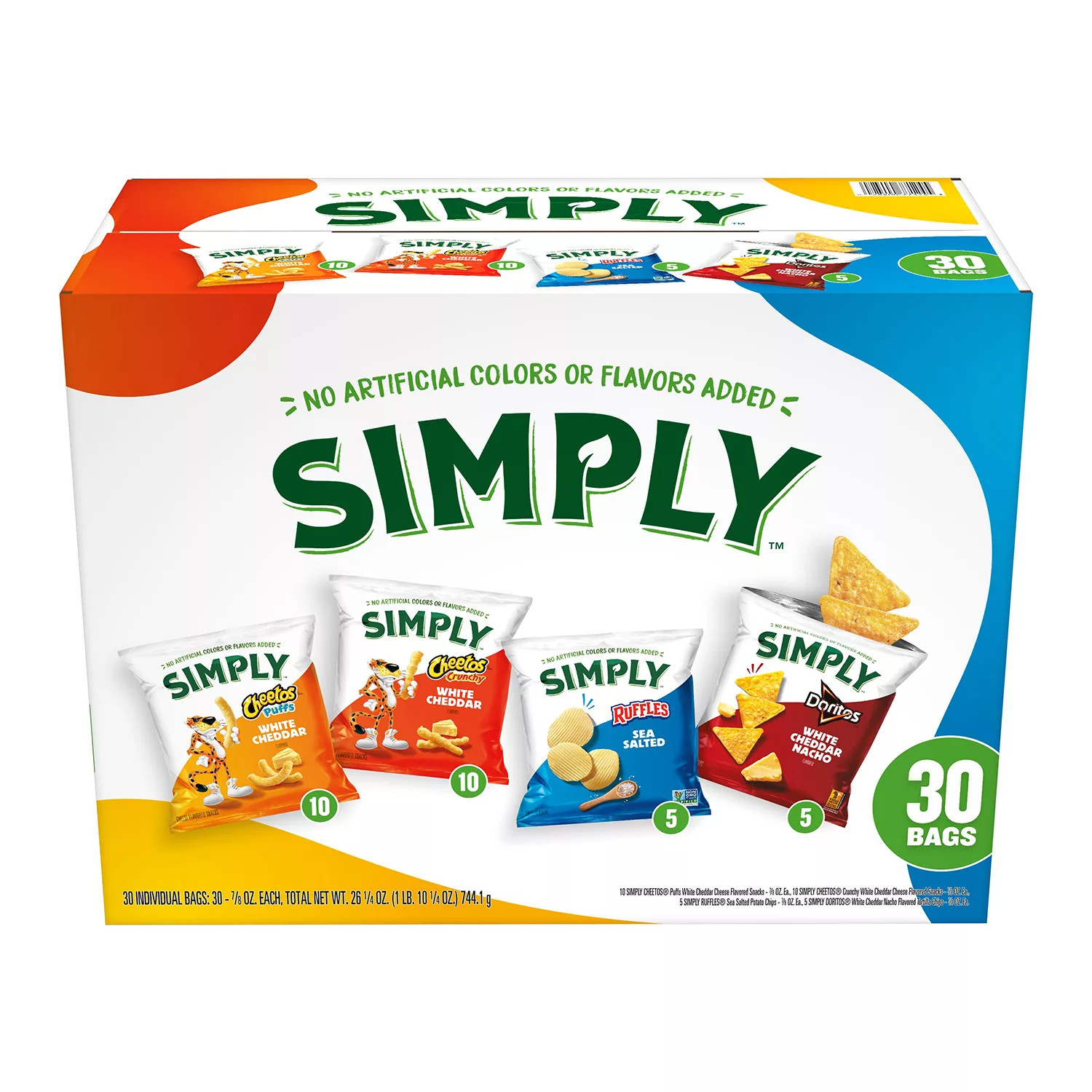 Frito-Lay Simply Mix Variety Pack, 30 pk. | Sam's Club