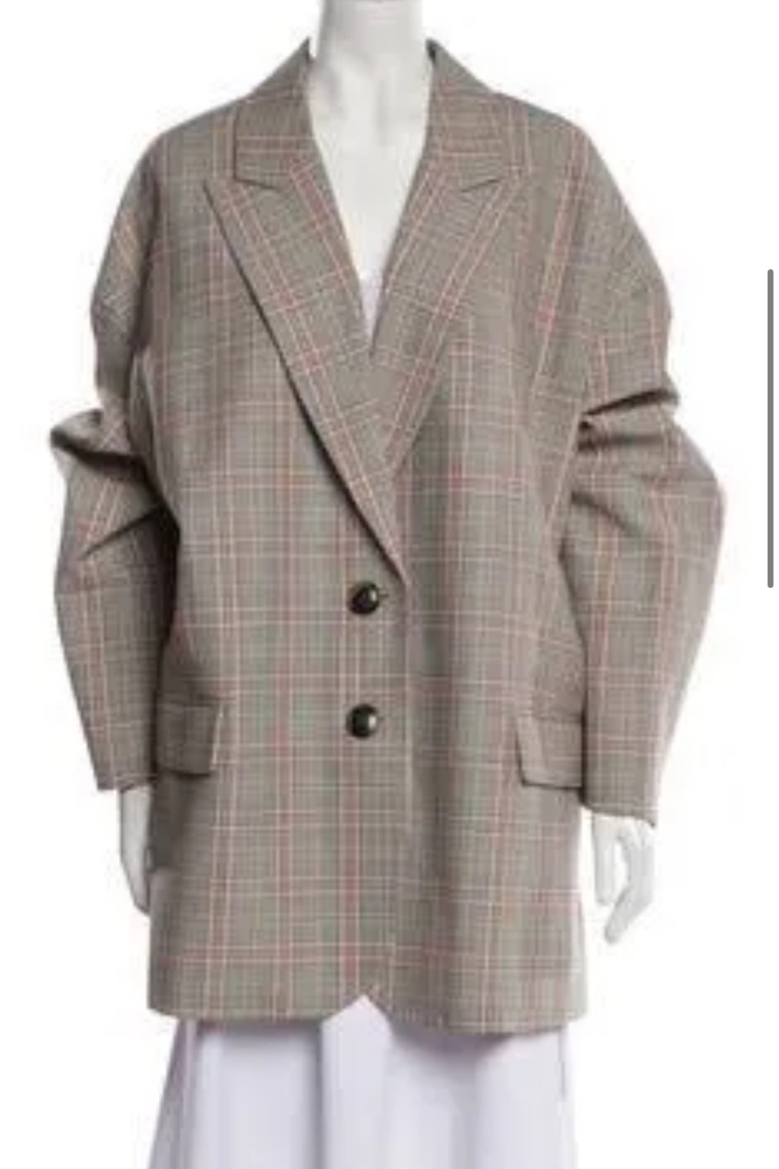 My edit of second hand Tibi plaid pieces 