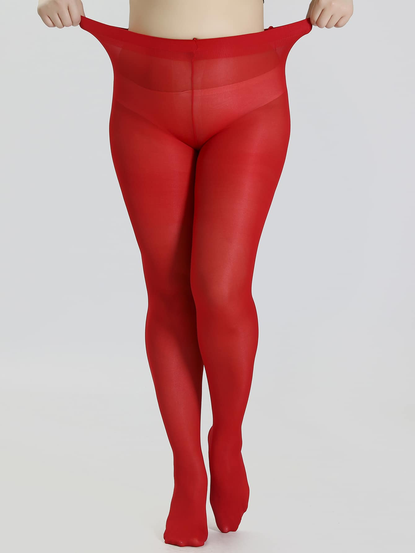 Plus Size Minimalist Tights | SHEIN