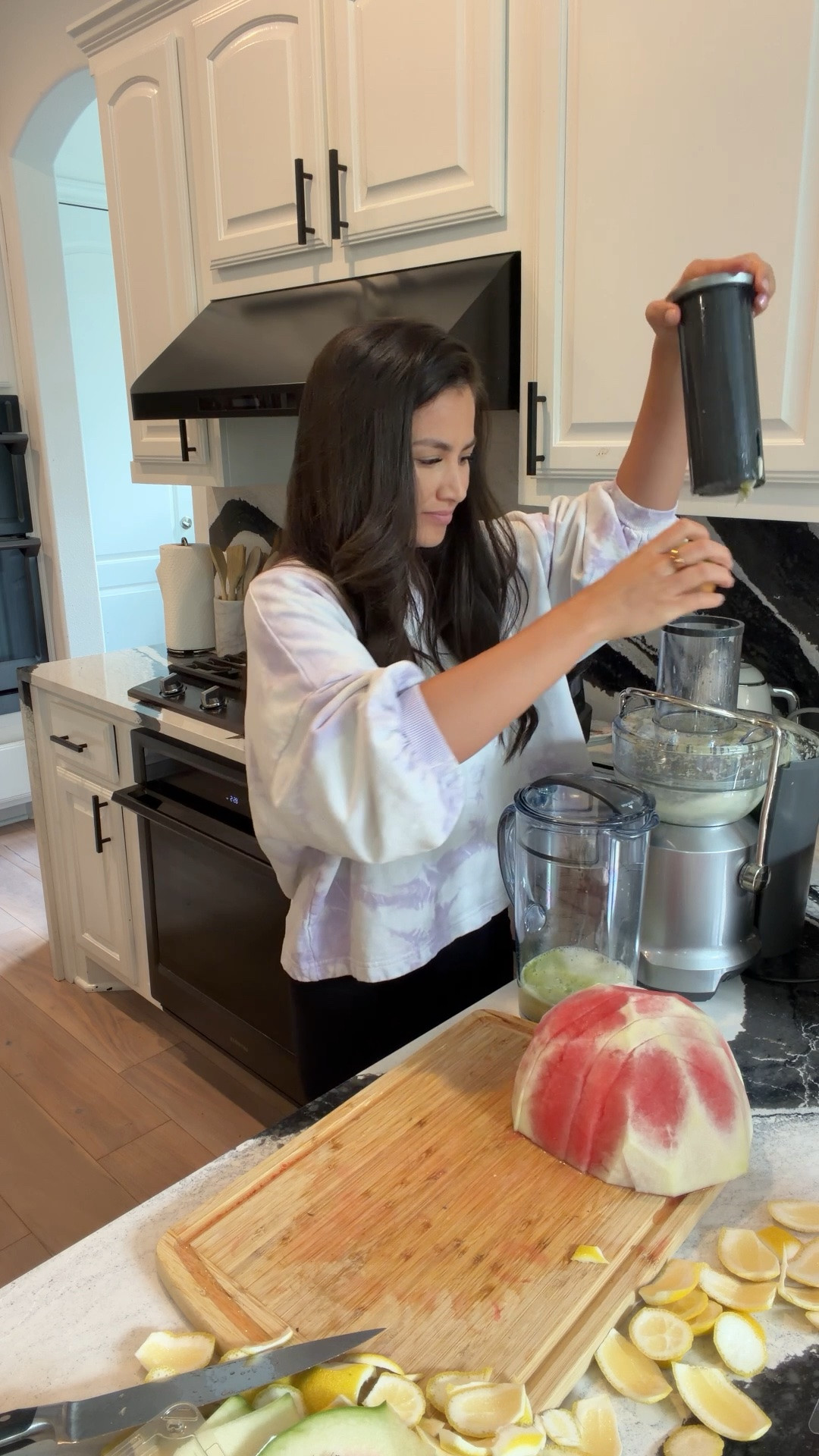 I am addicted to using my Breville press pressed juicer! I literally make fresh pressed juice once a week now and have can’t believe that I’ve waited this long to use this machine that we got for our wedding five years ago! Best home appliance!

#LTKmomlife #LTKdayinmylife