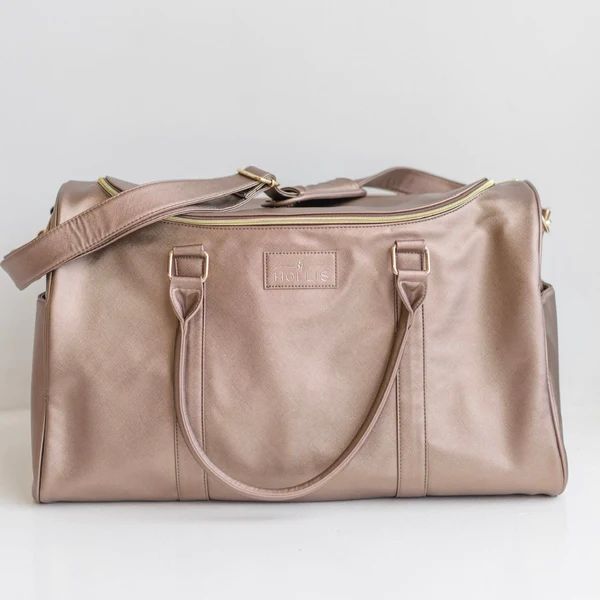 Metallic Mocha Weekender | Hollis