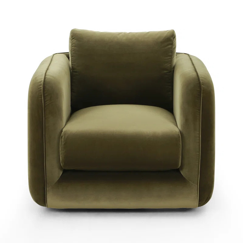 Bromyard Upholstered Swivel Armchair | Wayfair North America