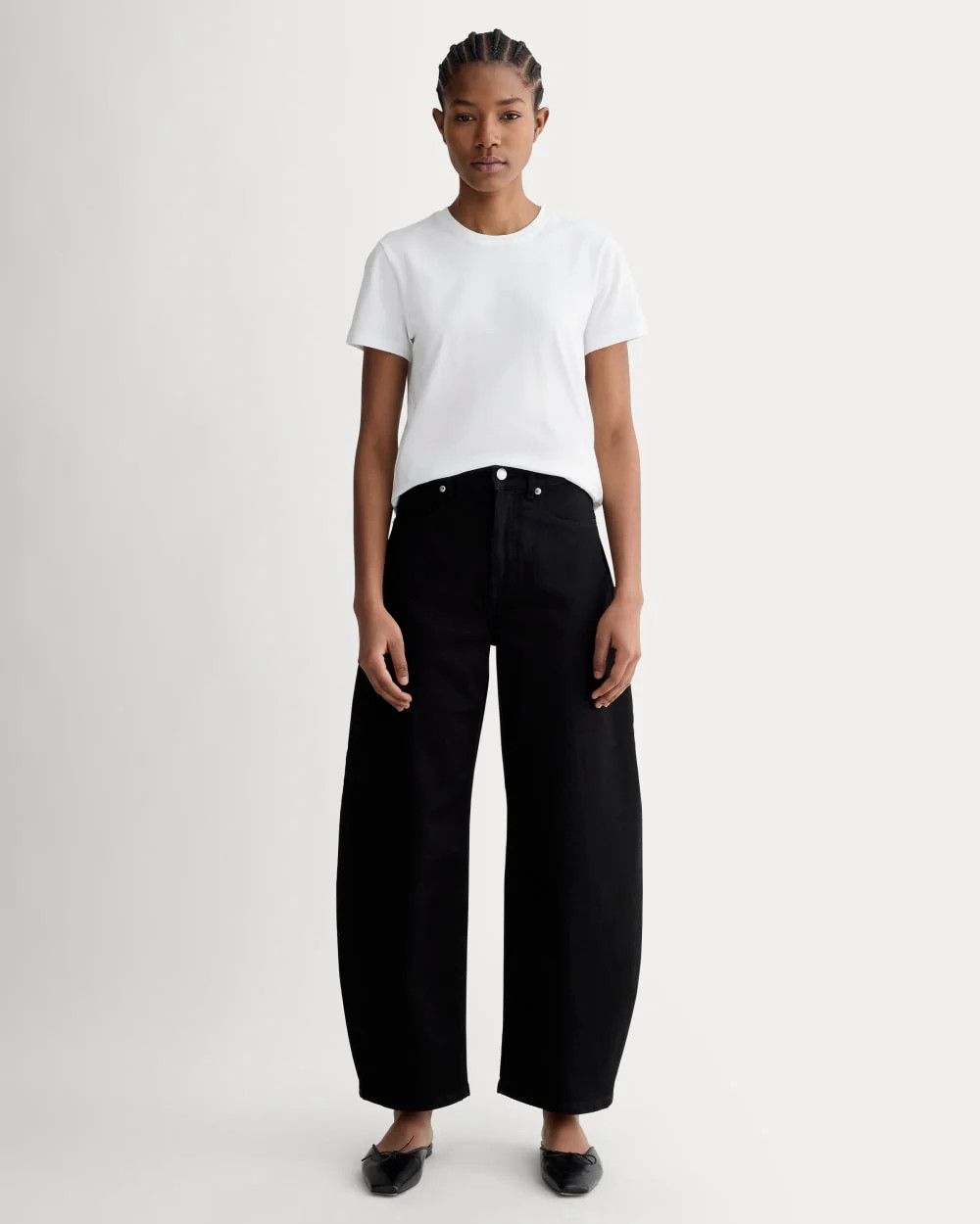 The Slim Crew in Essential Cotton | White | Everlane
