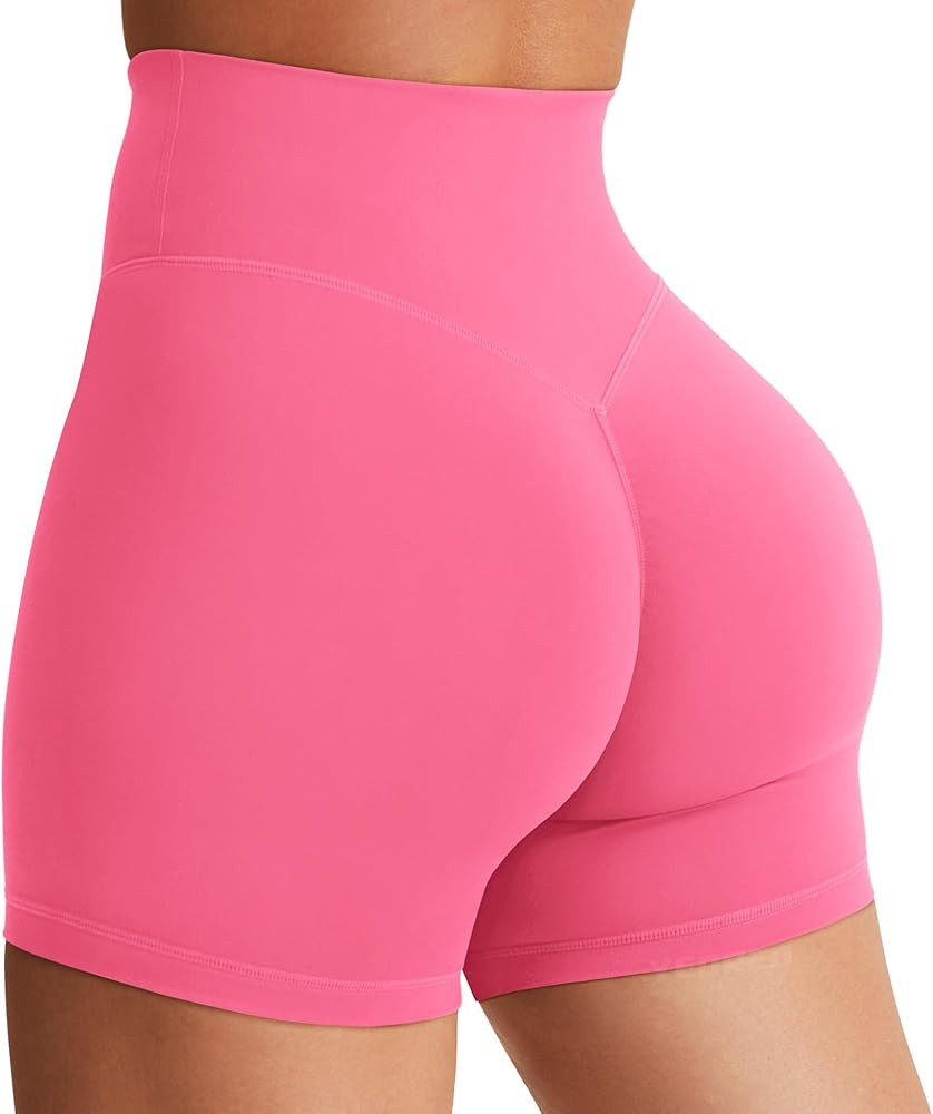 YEOREO Women's Biker Shorts 3.6" /4.5" / 6" Workout Gym Shorts Craze High Waist Tummy Control Hid... | Amazon (US)
