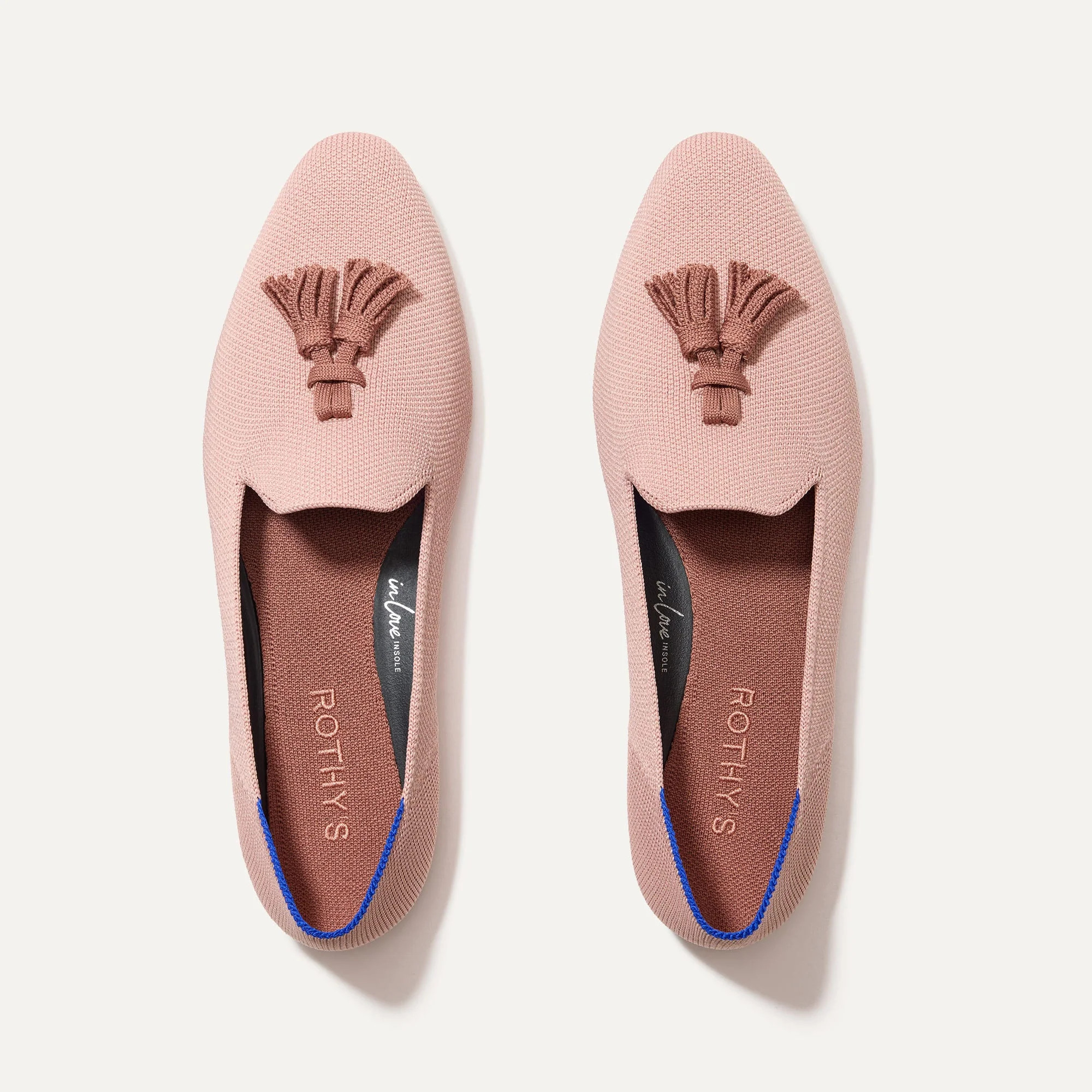 The Almond Tassel Loafer in Maple Pink | Rothy's | Rothy's