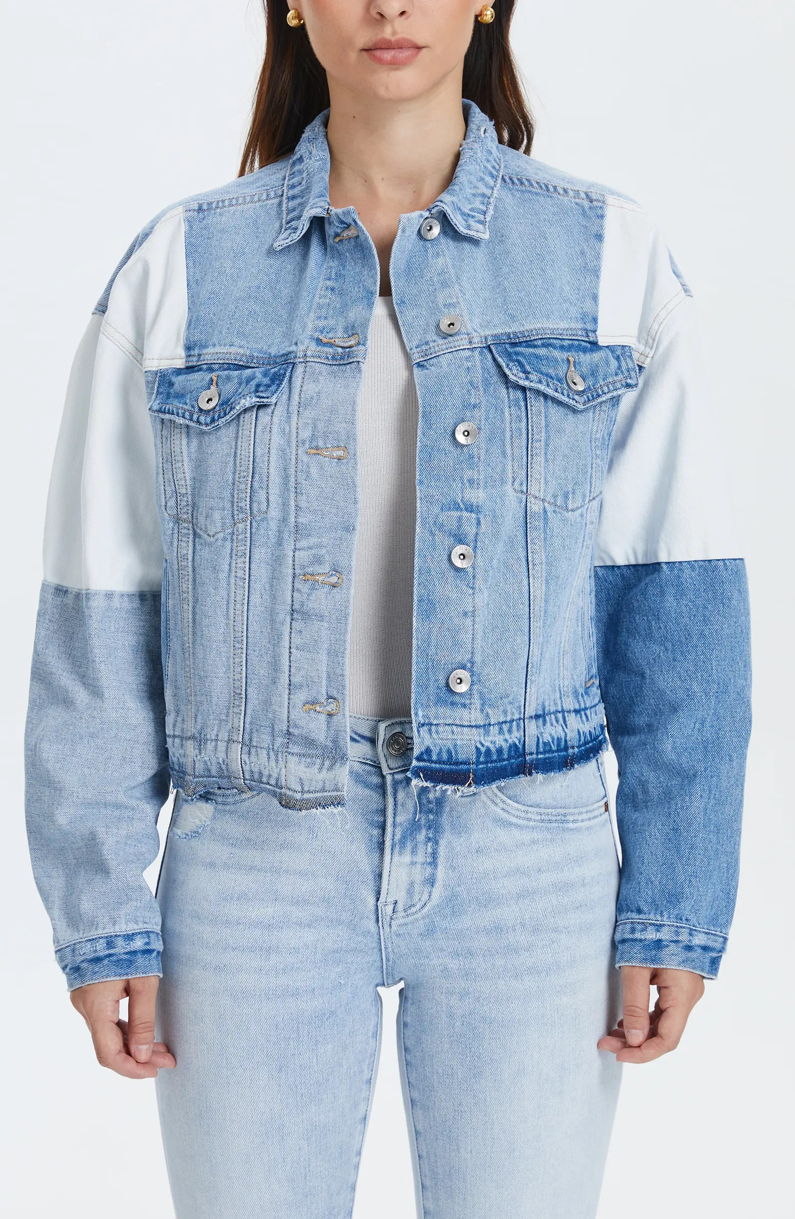 Patchwork Denim Jacket | Nordstrom