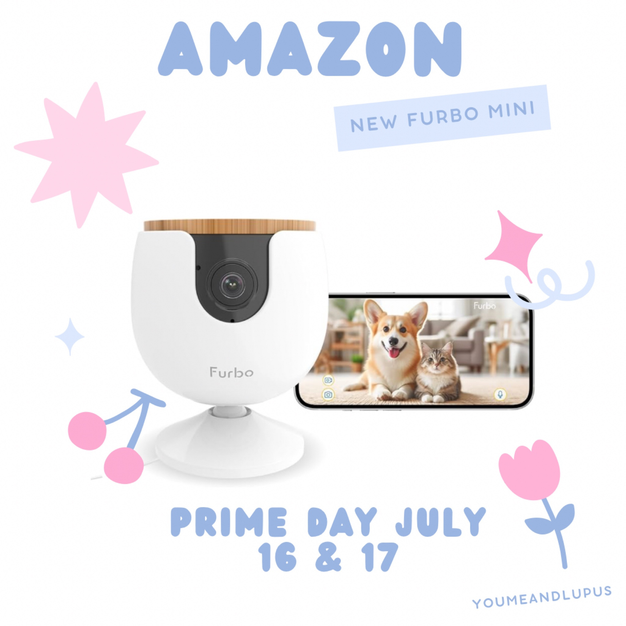 Amazon new Furbo Mini! Keep an eye on your pets anytime, anywhere. 
Prime days July 16 & 17. 
Furbo, Furbo mini, pet camera, treat dispenser, pet video, pets, Amazon finds, trending 

#LTKFamily #LTKVideo #LTKHome