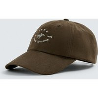Zara - Contrast Embroidered Cap - Brown - M - Man | Zara UK