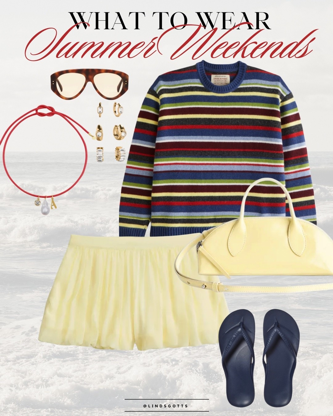 What to Wear: Summer Weekends 

Currently hyperfixated on this color combo and a quick browse in the men’s section at Abercrombie delivered the summer sweater of my dreams. Perfectly oversized, balanced with the feminine detail of the bubble detail shorts, and great accessories. Always.

#LTKxAbercrombie #LTKSaleAlert #LTKSeasonal