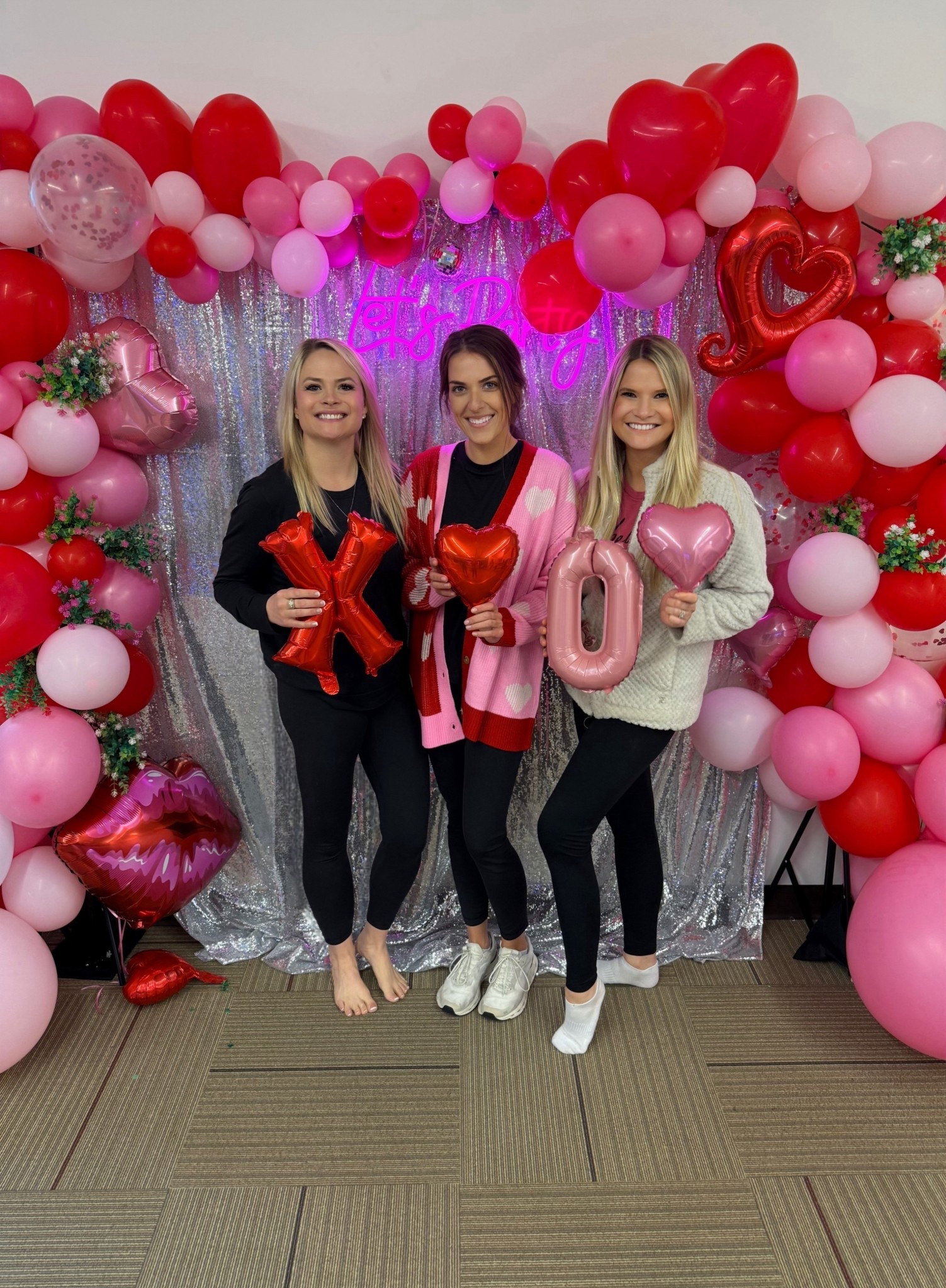 Celebrating galentine’s Day with Pilates! 💕