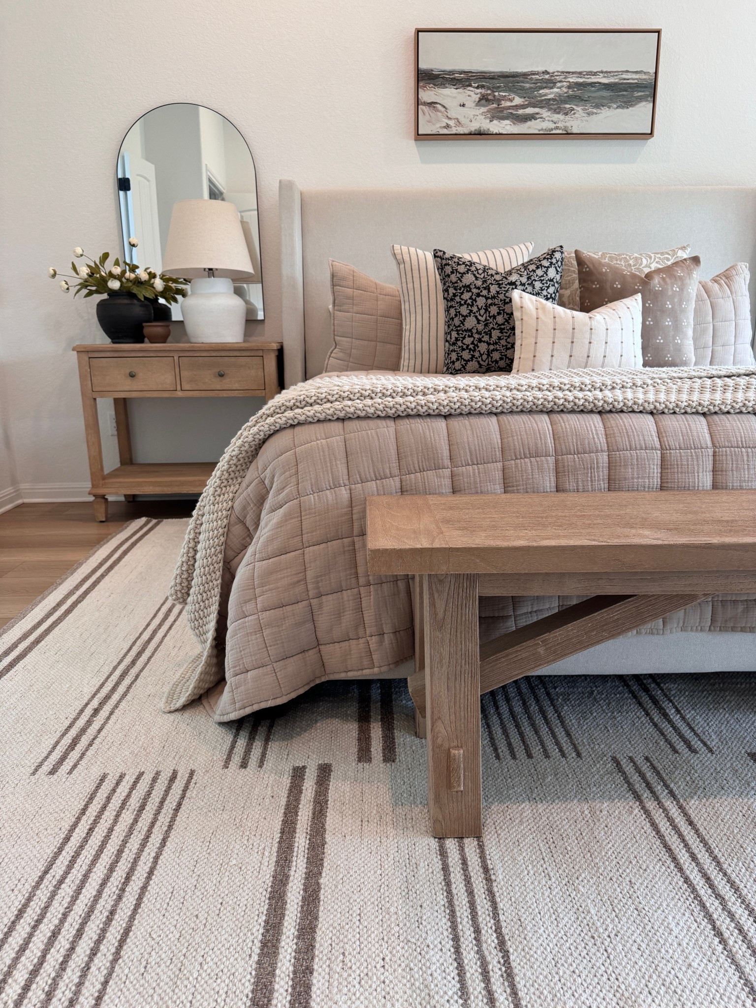 Neutral Bedroom Inspo ✨

Rugs usa, wool rug, rugs usa sale, area rug, neutral bedroom, neutral bedding, quince bedding, wool neutral rug 

#LTKHome #LTKFindsUnder100