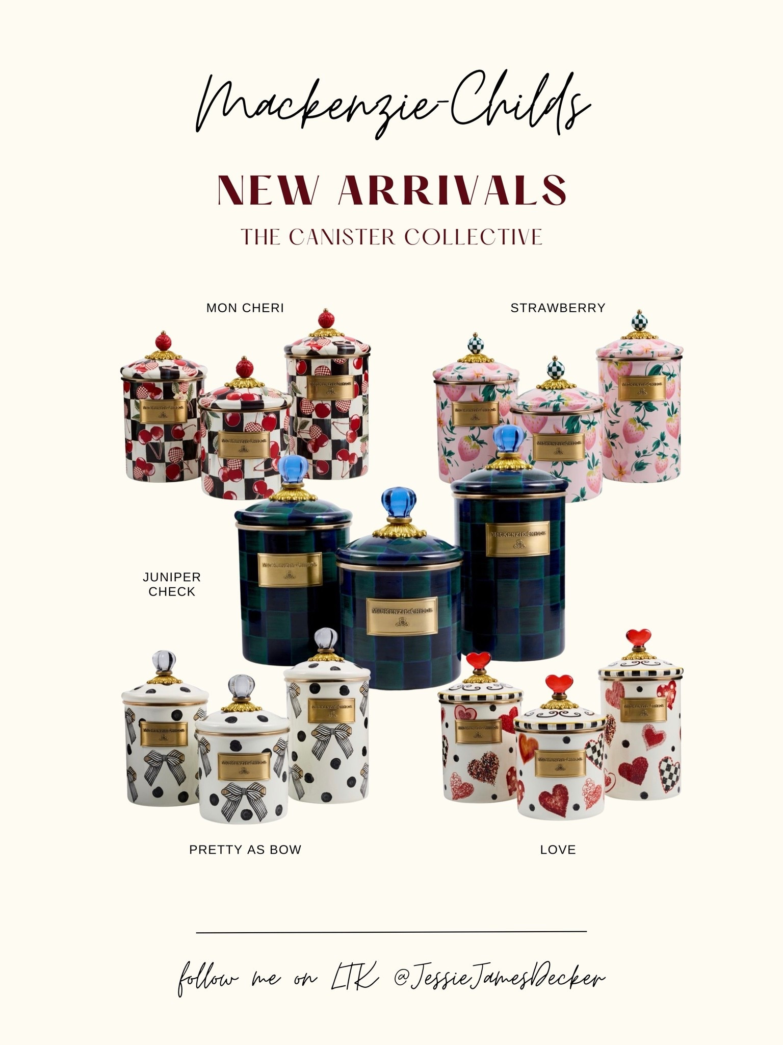 New Arrivals: The Canister Collective

#LTKHome #LTKU #LTKSeasonal