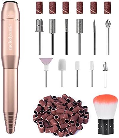 MelodySusie Electric Nail Drill Machine 11 in 1 Kit, Portable Electric Nail File Efile Set for Ac... | Amazon (US)