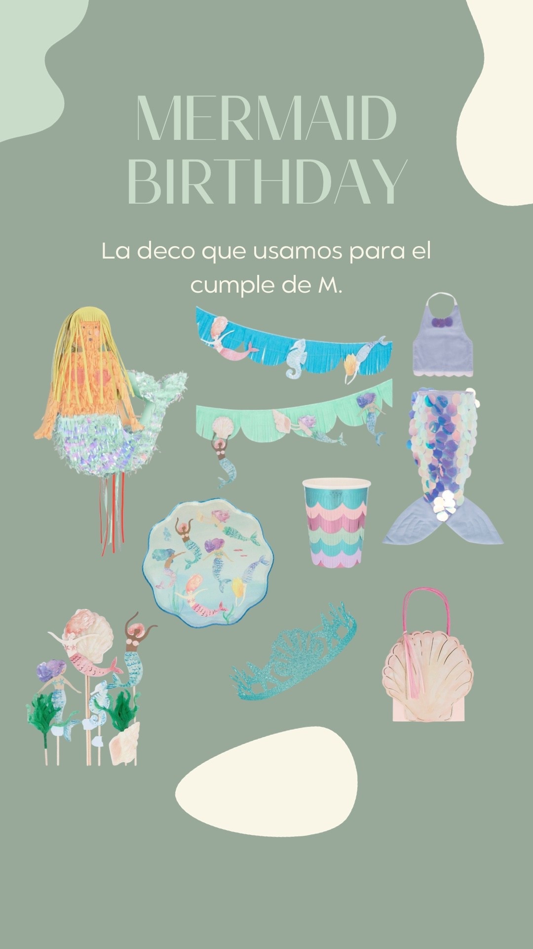 La deco de mermaid de la fiesta de M.

#LTKmomlife #LTKKids #LTKHome