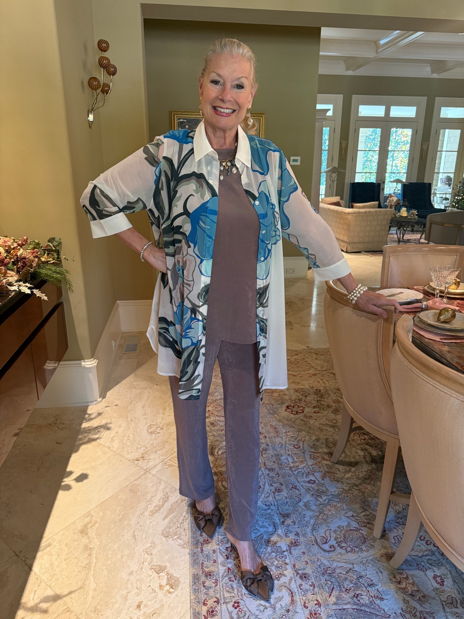 Wondering what to wear for Thanksgiving?
How about this beautiful outfit from Chico’s Travelers Collection !

#LTKHoliday #LTKOver40 #LTKParties