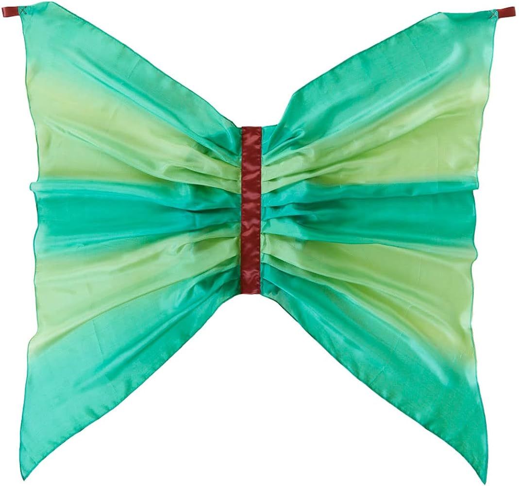 Sarah's Silks Forest Green Fairy Wings | Waldorf Toys & Costumes for Open-ended Play | For Girls ... | Amazon (US)