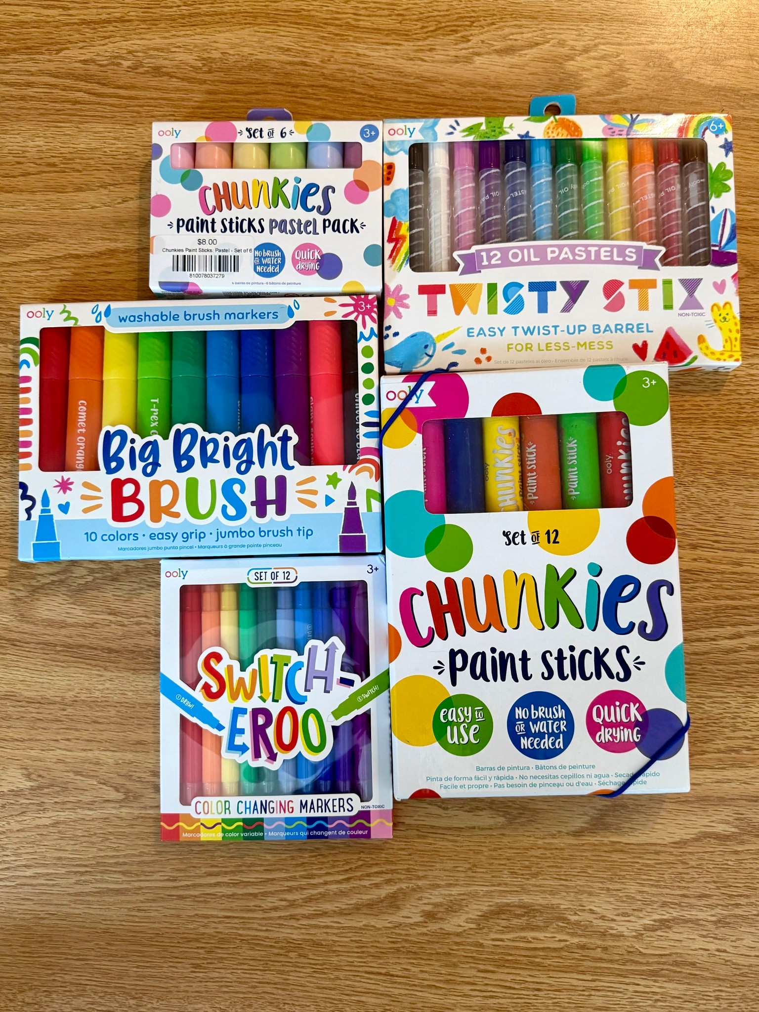  Such fun Easter basket add-ins 🐣✨ and right now some of these Ooly art supplies have price drops & coupons!

• Chunkies paint sticks (regular + pastel) — no brushes, no water, quick dry.
• Big Bright brush markers — jumbo washable color.
• Switch-Eroo color-changing markers — always a hit.
• Twist-Up oil pastels — vibrant + less mess.

Great quality, bright colors, and perfect for toddlers + big kids. 

#LTKSpringSale #LTKmomlife #LTKKids