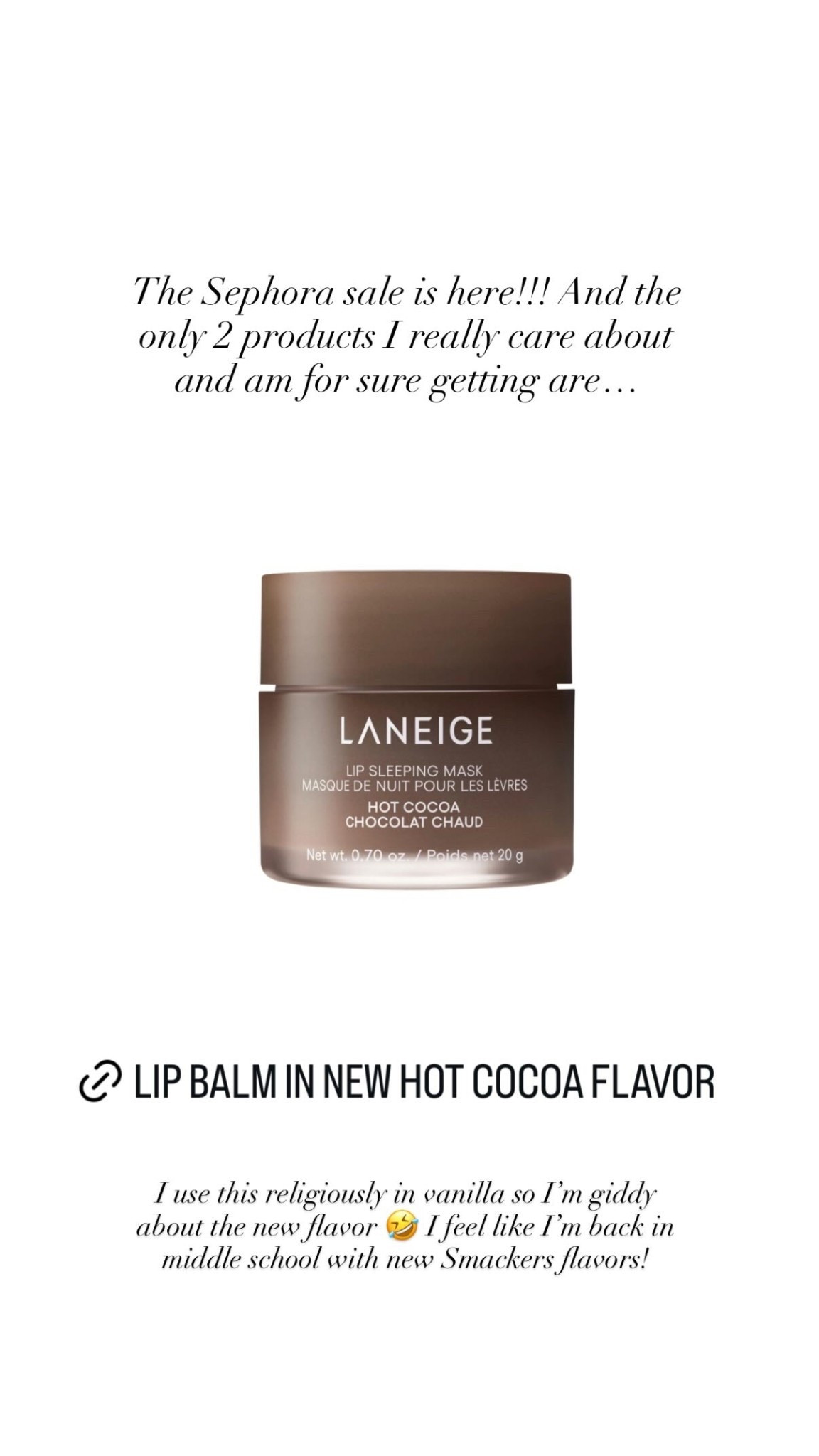 The Sephora sale is here! Best lip balm. 

#LTKBeauty #LTKHoliday #LTKSaleAlert