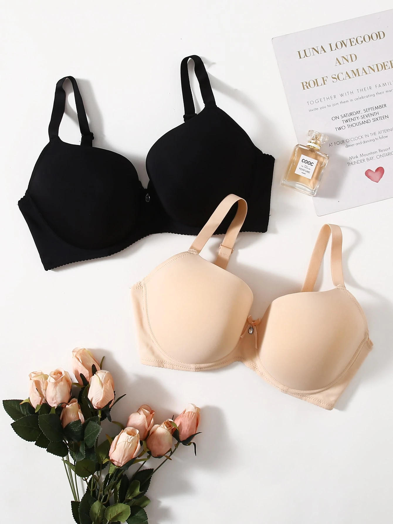 2pack Plus Underwire Full Cup Bra | SHEIN