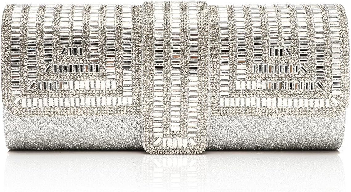 Labair Evening Bag and Clutches for Women Crystal Bag Sparkly Clutch Purse with Rhinestones Weddi... | Amazon (US)