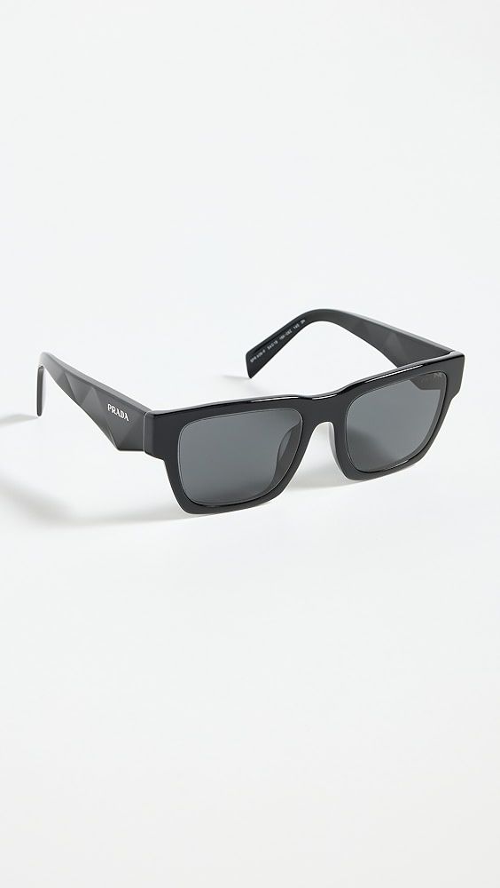 Prada Angled Cat Eye Sunglasses | Shopbop | Shopbop