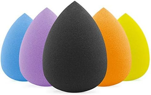 BEAKEY 5 Pcs Makeup Sponge Set Blender Beauty Foundation Blending Sponge, Flawless for Liquid, Cr... | Amazon (US)