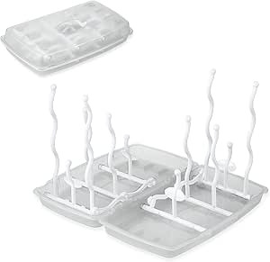 PandaEar Travel Bottle Drying Rack Space Saving| Portable Baby Bottle Dry Rack| Upright Vertical ... | Amazon (US)