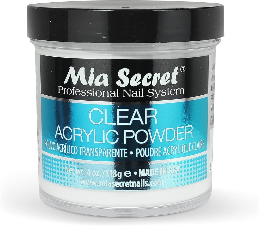 Mia Secret Clear Acrylic Powder (4oz) | Amazon (US)