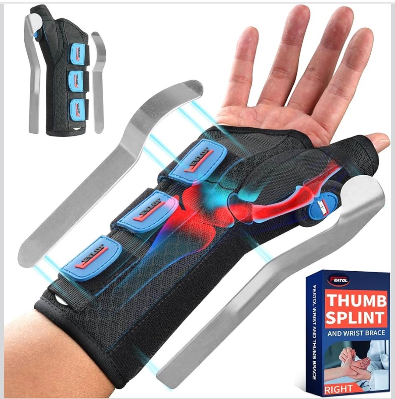 Carpal tunnel wrist braces that I swear by! Helps me sleep so much better  