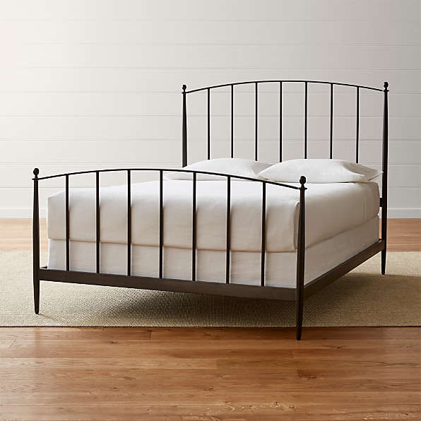 Mason Shadow Queen Bed | Crate & Barrel