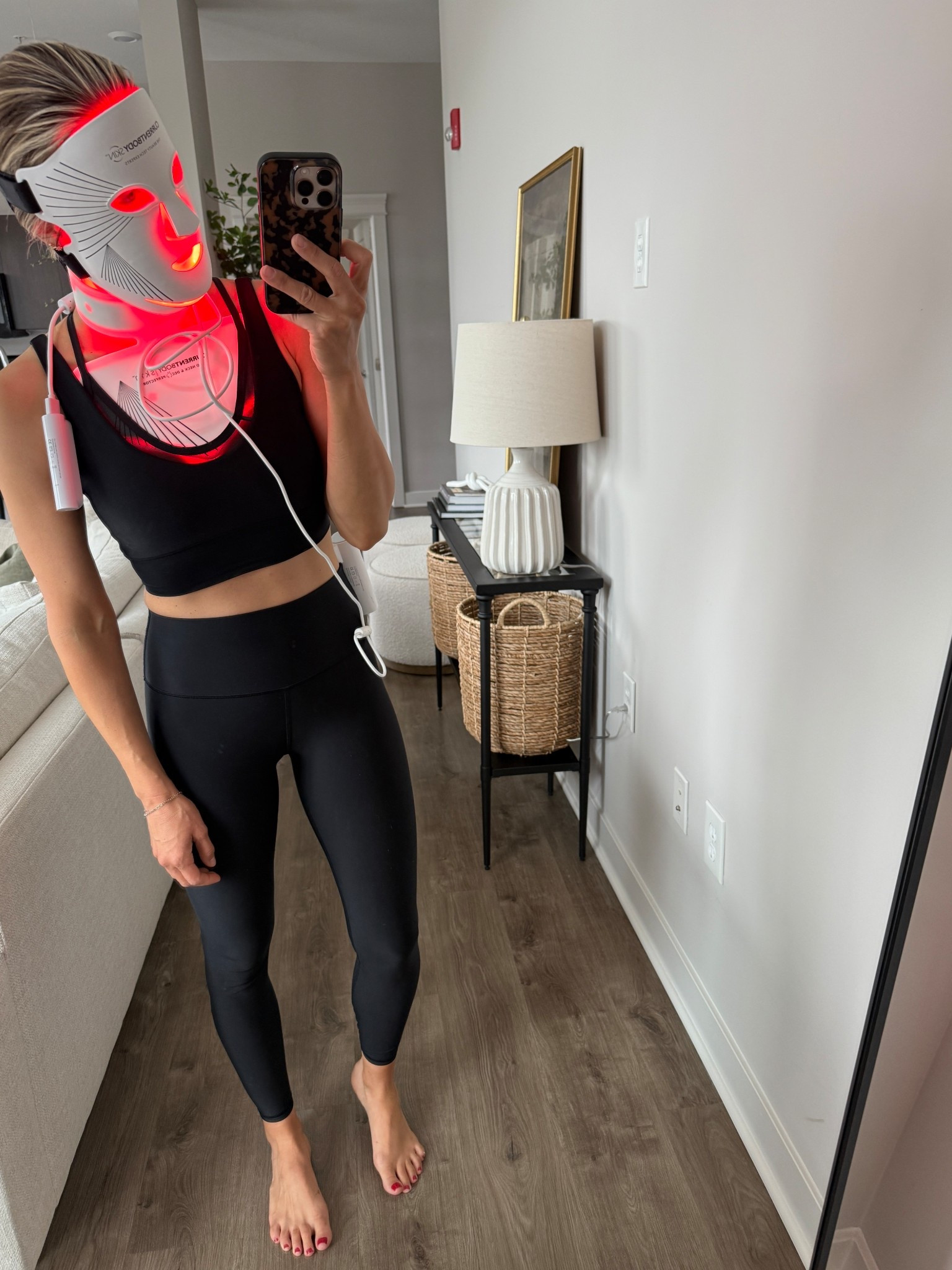 Wearing XS leggings, small sports bra (Mask Code: LINDSEY10)

#LTKBeauty #LTKActive #LTKOver40