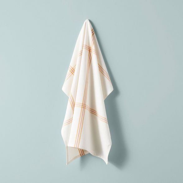 Open Plaid Flour Sack Kitchen Towel - Hearth & Hand™ with Magnolia | Target