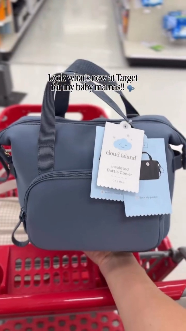 Follow me @findsbybarbie for more! 🩷
Say SHOP! for new baby mama arrivals at Target! Love the gingham insulated bag we can use as a lunch bag 😏 & the $5 mama bag charms 😍 #momlife #newattarget #mommusthaves