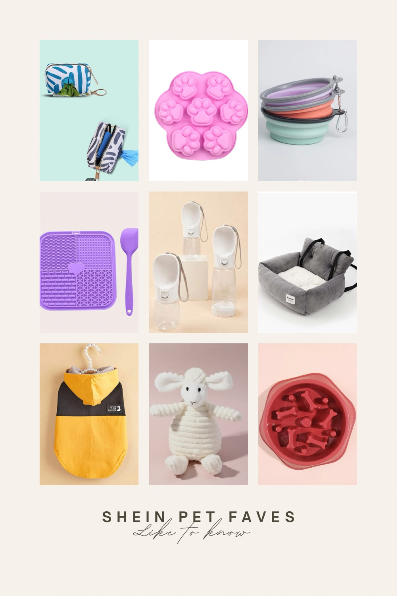 Shein pet must haves
• Dog Accessories
• A few of my faves

#LTKU #LTKFind #LTKhome