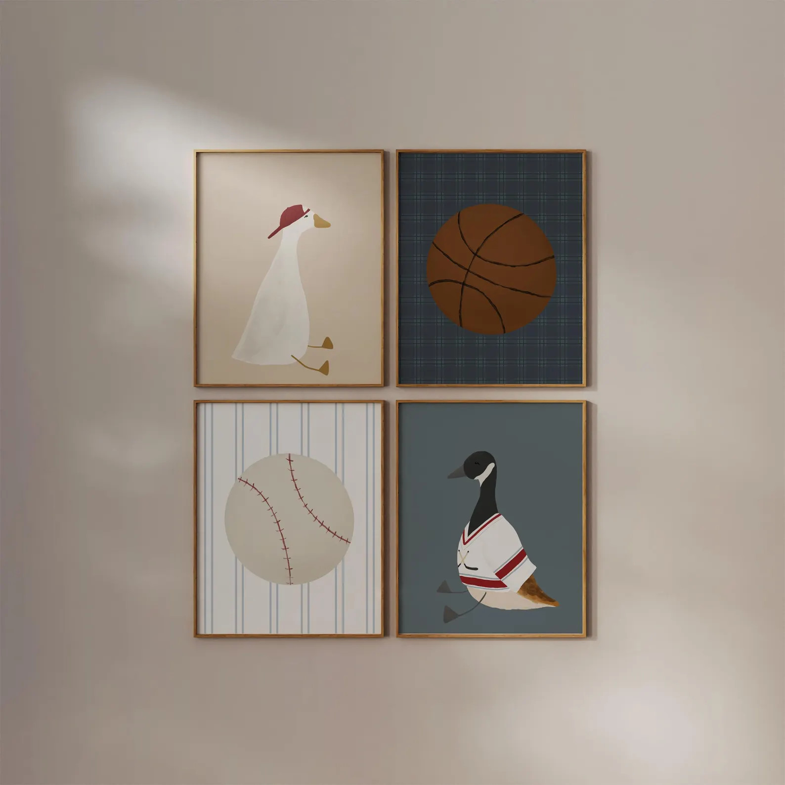 Boys Room Sports Art Boy Wall Art Set of 6 Boys Sports Decor Sports Print Set Baseball Printable ... | Etsy (US)