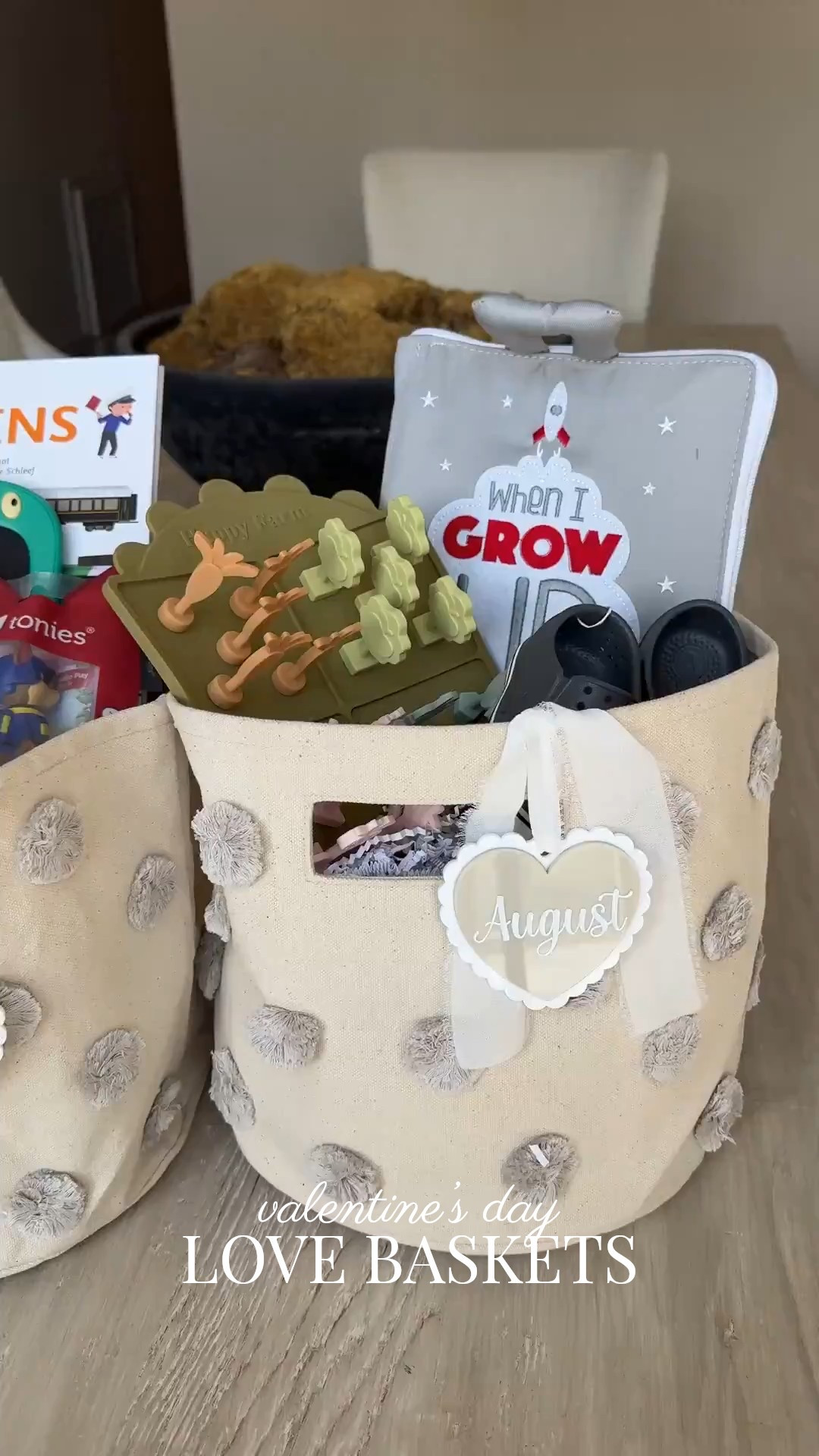 Valentine’s Day love baskets I did for the boys last year if you’re looking for any ideas! Most of these things I bought off Amazon, and then I just reuse these baskets we already have! I like to include things that they need, as well as some small toys or books! 

#LTKKids #LTKValentine #LTKSeasonal