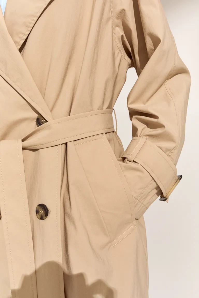Double-breasted trenchcoat | H&M (UK, MY, IN, SG, PH, TW, HK)