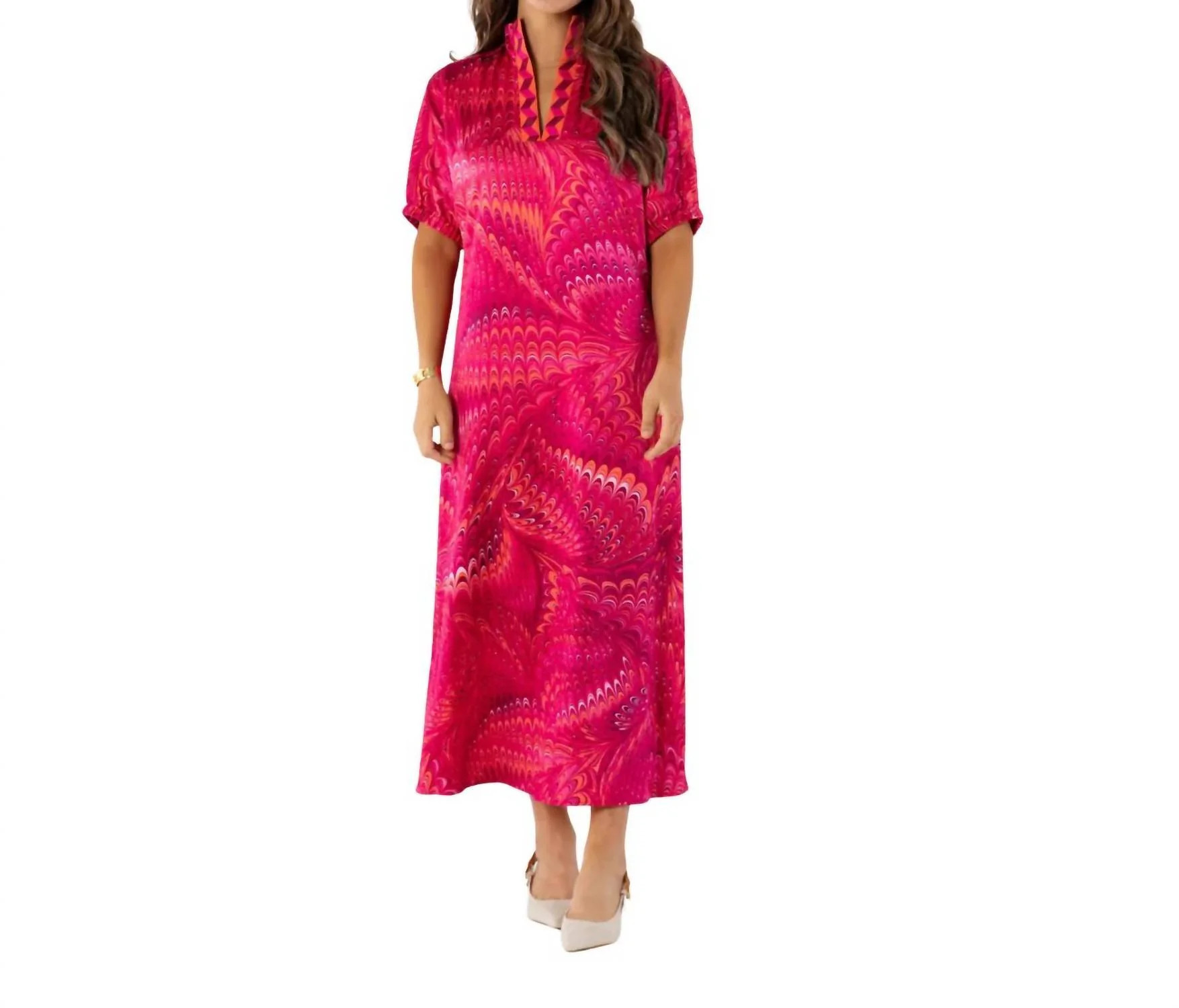Poppy Maxi Dress In Venetian | Shop Simon