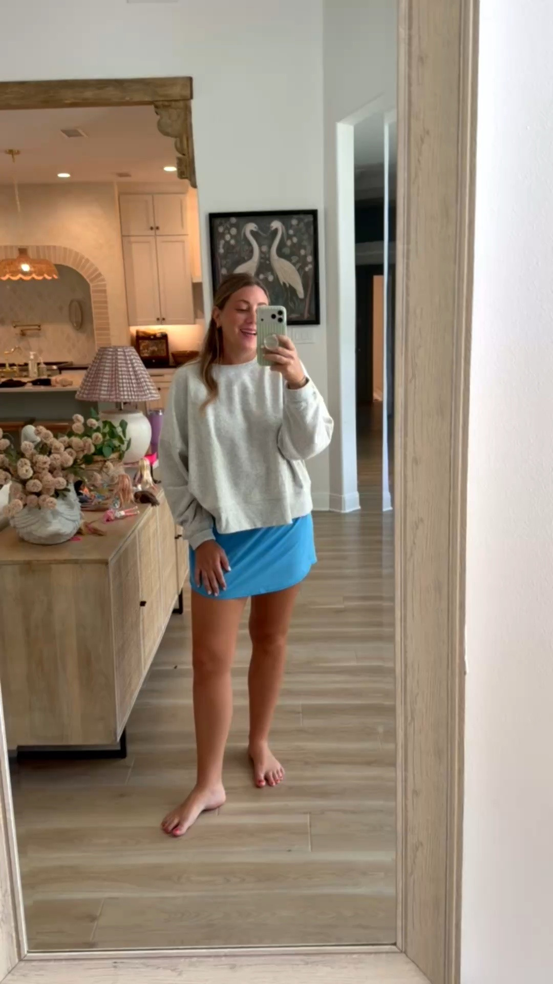 My new favorite sweatshirt! It’s only $10!

Athleisure athletic outfit sweatshirt skirt Walmart Alo

#LTKSeasonal #LTKxWalmart #LTKootd