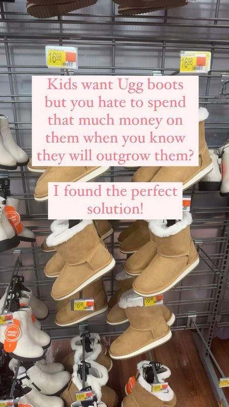 Kids Ugg boot look-a-like for a fraction of the cost! 

Comes in multiple colors and great for fall! 

#LTKshoecrush #LTKSeasonal #LTKkids